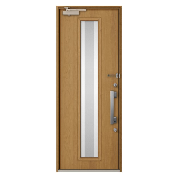 LIXIL | 玄関まわり | 玄関ドア | ジエスタ2・ジエスタ2防火戸 | バリエーション | ドアデザイン | G15型（防火戸あり） |  クリエダーク