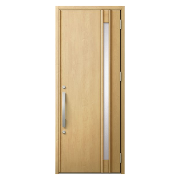 LIXIL | 玄関まわり | 玄関ドア | ジエスタ2・ジエスタ2防火戸 | バリエーション | ドアデザイン | M26型（防火戸あり） |  クリエアイボリー