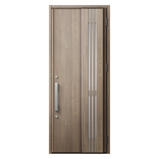 LIXIL | 玄関まわり | 玄関ドア | ジエスタ2・ジエスタ2防火戸 | バリエーション | ドアデザイン | M83型（防火戸あり） |  トリノパイン