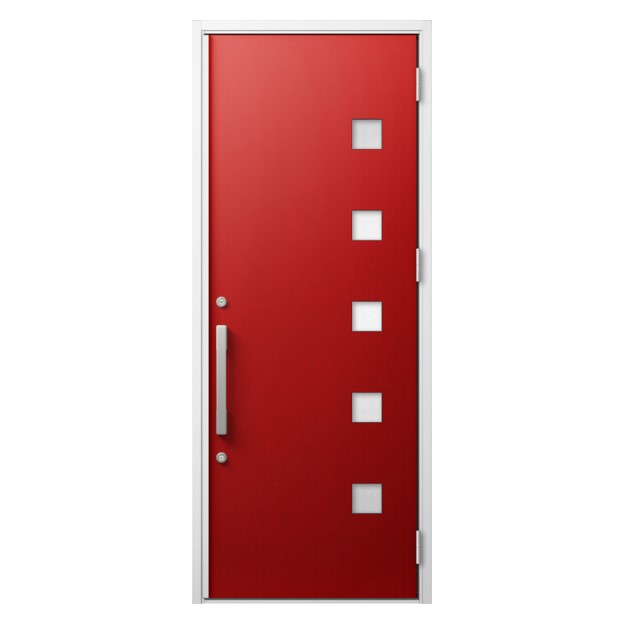 LIXIL | 玄関まわり | 玄関ドア | ジエスタ2・ジエスタ2防火戸 | バリエーション | ドアデザイン | M15型 | シャンパンレッド