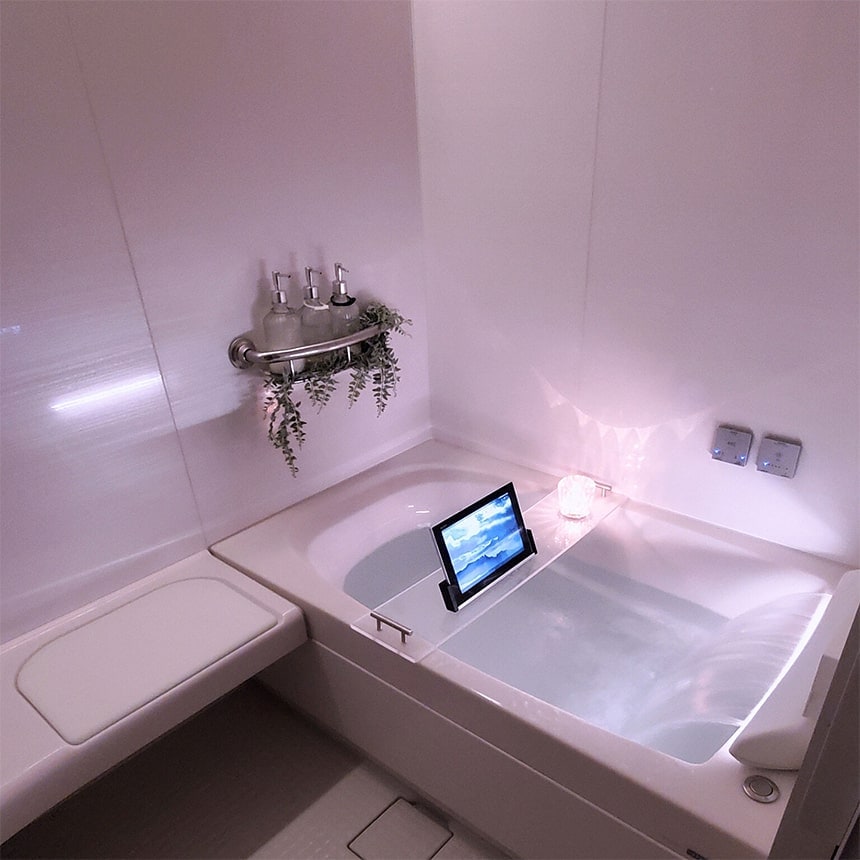 LIXIL シャイントーン浴槽 1300サイズ （1298×750） 和洋折衷タイプ VBN-1300 標準仕様 エプロンなし 排水ボタンなし 浴槽 - 2