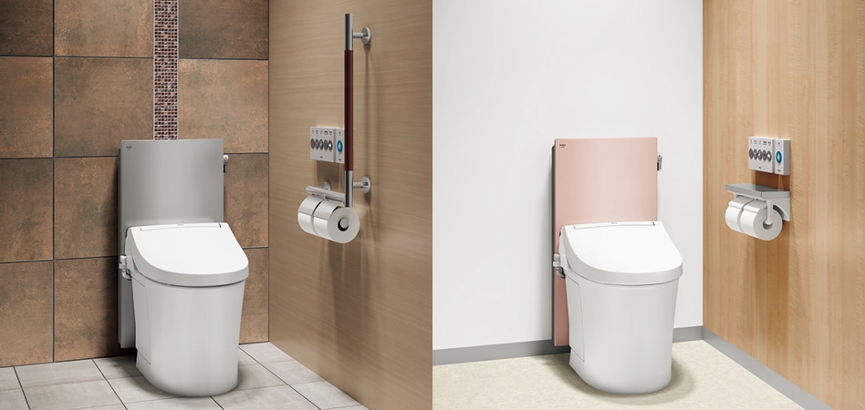 リクシル シャワートイレ PBシリーズ 洗浄壁リモコン(発電式) 付 フル