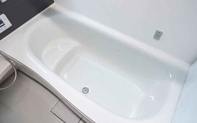 ★[PB-1112BL L11] LIXIL FRP浴槽 ポリエック お風呂 浴室 据置タイプ 1100サイズ 2方全エプロン 左排水 - 2